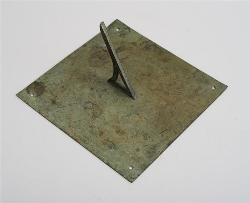 Appraisal: ENGLISH BRONZE SUNDIAL Engraved and very rubbed passes ye King