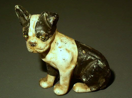 Appraisal: Hubley cast iron Boston terrier door stop h x l