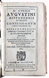 Appraisal: AUGUSTINUS AURELIUS Saint Confessionum libri tredecim Accessit Confessio theologica tripartita