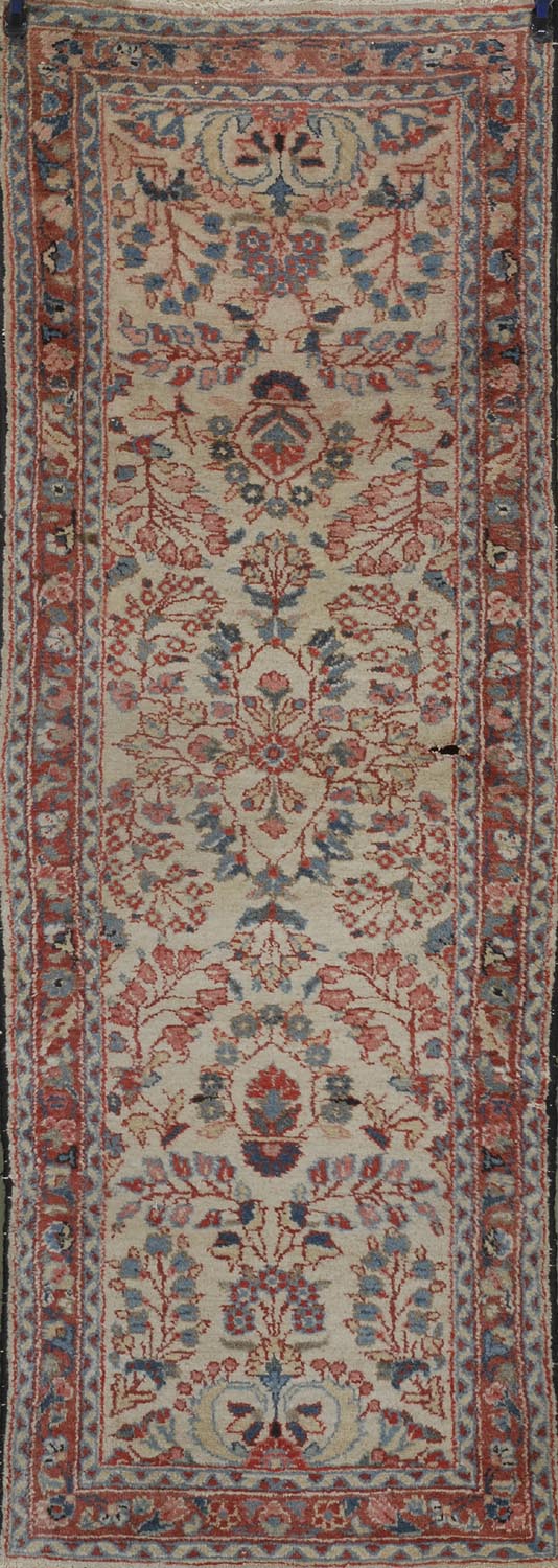 Appraisal: ORIENTAL RUG HAMADAN RUNNER ' x ' Flowering branches and