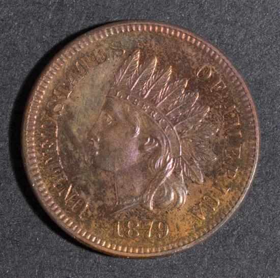 Appraisal: Four United States Indian head bronze cents MS- MS- MS-