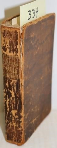 Appraisal: LEATHER BOUND BOOK TITLED THE HISTORY OF KINGPHILIP'S WAR BY