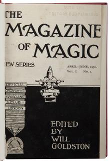 Appraisal: Magazine of Magic New Series Will Goldston V N Apr