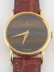 Appraisal: An carat gold mid size wrist watch by Baume Mercier