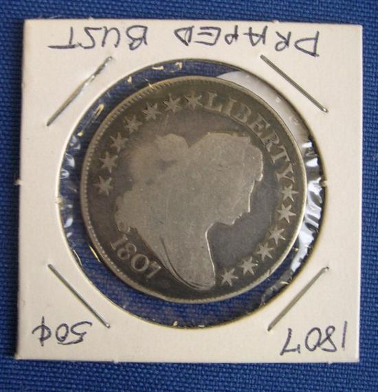 Appraisal: Draped Bust c Good details a few old obverse marks