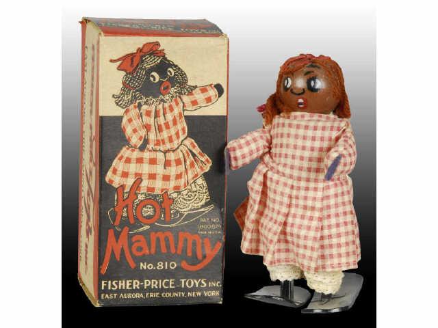 Appraisal: Fisher-Price Hot Mammy Toy with Orig Box Description Wind-up Working