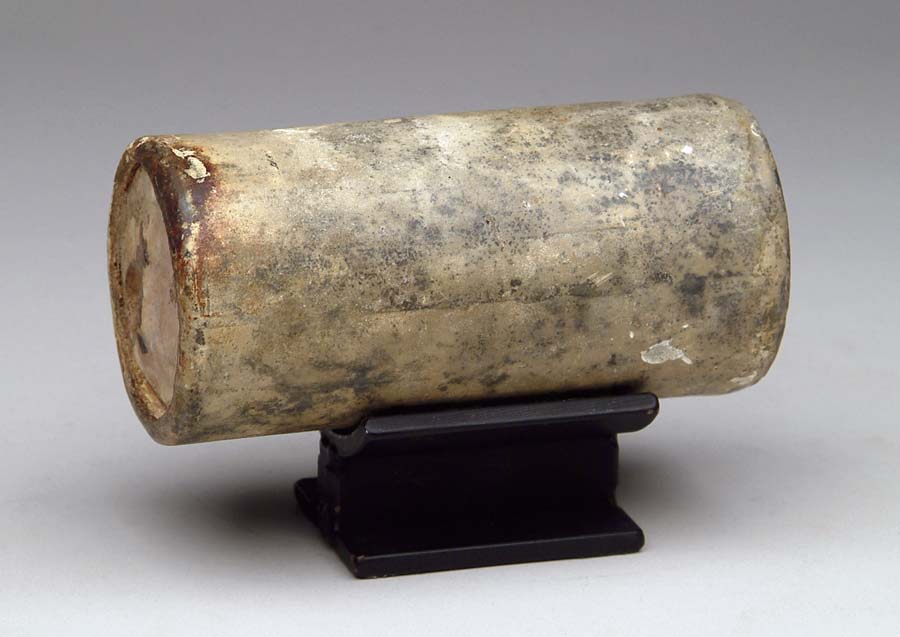 Appraisal: US LEAD WIARD CANISTER Finest excavated specimen in existence Formerly