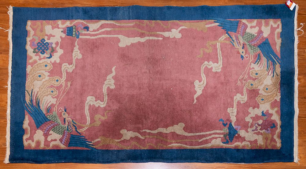 Appraisal: Semi-Antique Nichols Chinese Rug x second quarter- th century Condition