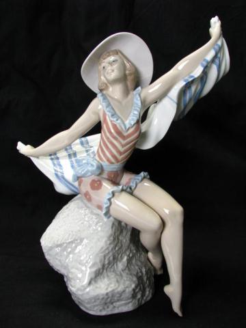 Appraisal: Lladro ''Sunning in Ipanema'' no box issue year retire year