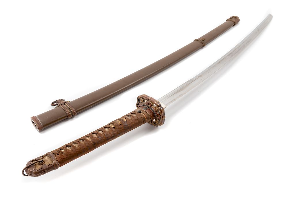 Appraisal: A Japanese Katana Blade length in cm Overall length in