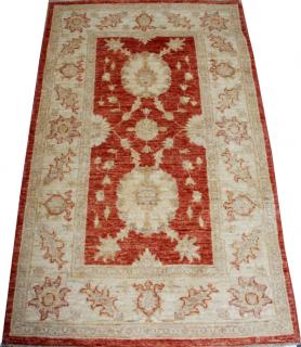 Appraisal: TURKISH OUSHAK WOOL RUG TURKISH OUSHAK WOOL RUG W '