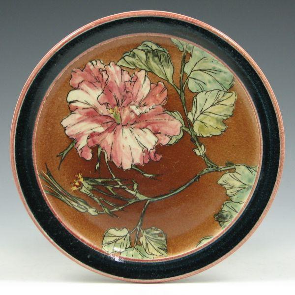 Appraisal: Santa Barbara Ceramic Design SBCD plate from with floral decoration