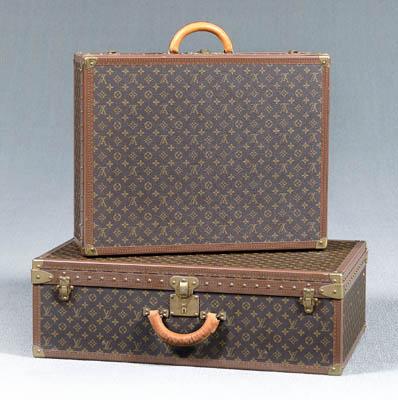 Appraisal: Two pieces Louis Vuitton luggage both with hard sides and