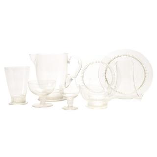 Appraisal: Set of Lalique CLQ Pattern Stemware Suite of R Lalique