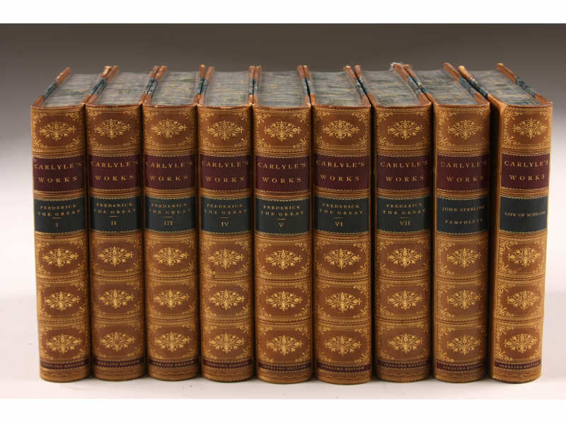 Appraisal: Carlyle's Complete Works The Sterling Edition Boston Estes and Lauriat