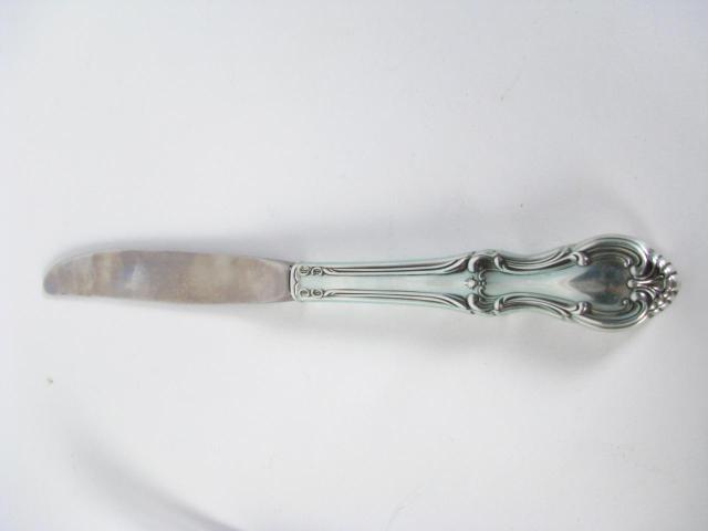 Appraisal: International Silver sterling handled dinner knives 'Joan of Arc' pattern