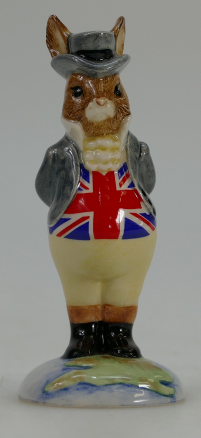 Appraisal: Royal Doulton Bunnykins John Bull DB limited edition for UKI