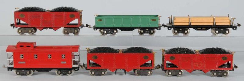 Appraisal: Lot of Lionel Series Freight Cars Description Pre-War Standard gauge