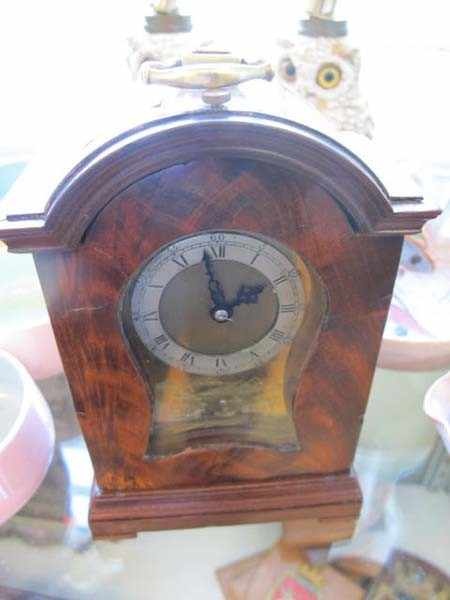 Appraisal: FRENCH TH CENTURY MAHOGANY CASED FOUR PANEL CLOCK