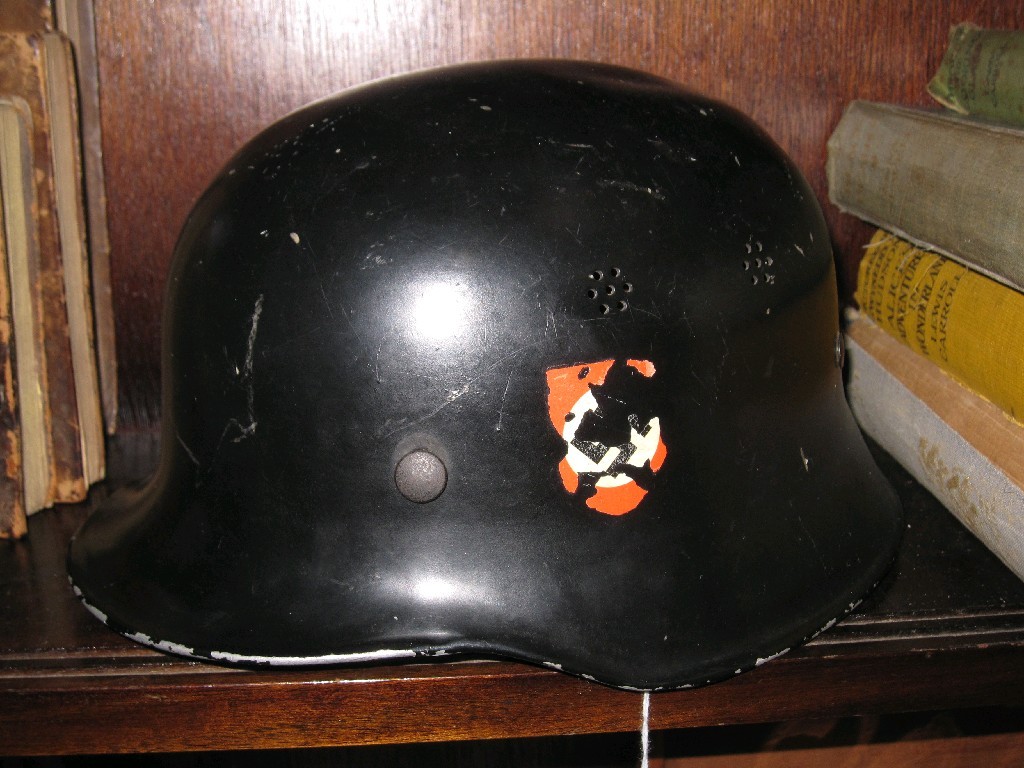 Appraisal: German Fire Police helmet