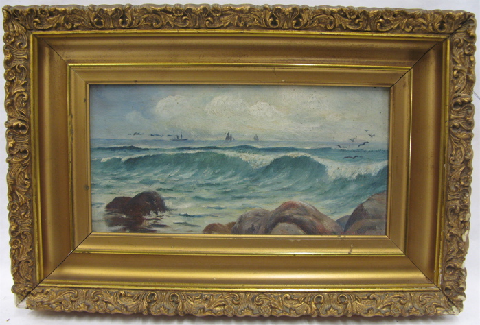 Appraisal: W T CHAPMAN OIL ON PANEL American th th century