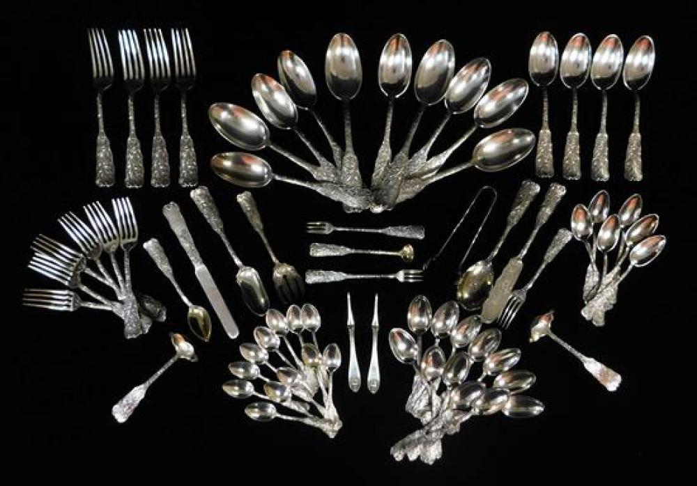 Appraisal: SILVER Gorham St Cloud sterling flatware pieces includes four dinner