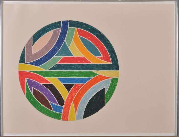 Appraisal: FRANK STELLA b SINJERLI VARIATION IV Offset lithograph and screenprint