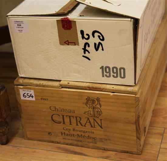 Appraisal: Seventeen bottles including eight Chateau Tour Carelot Haut Medoc and