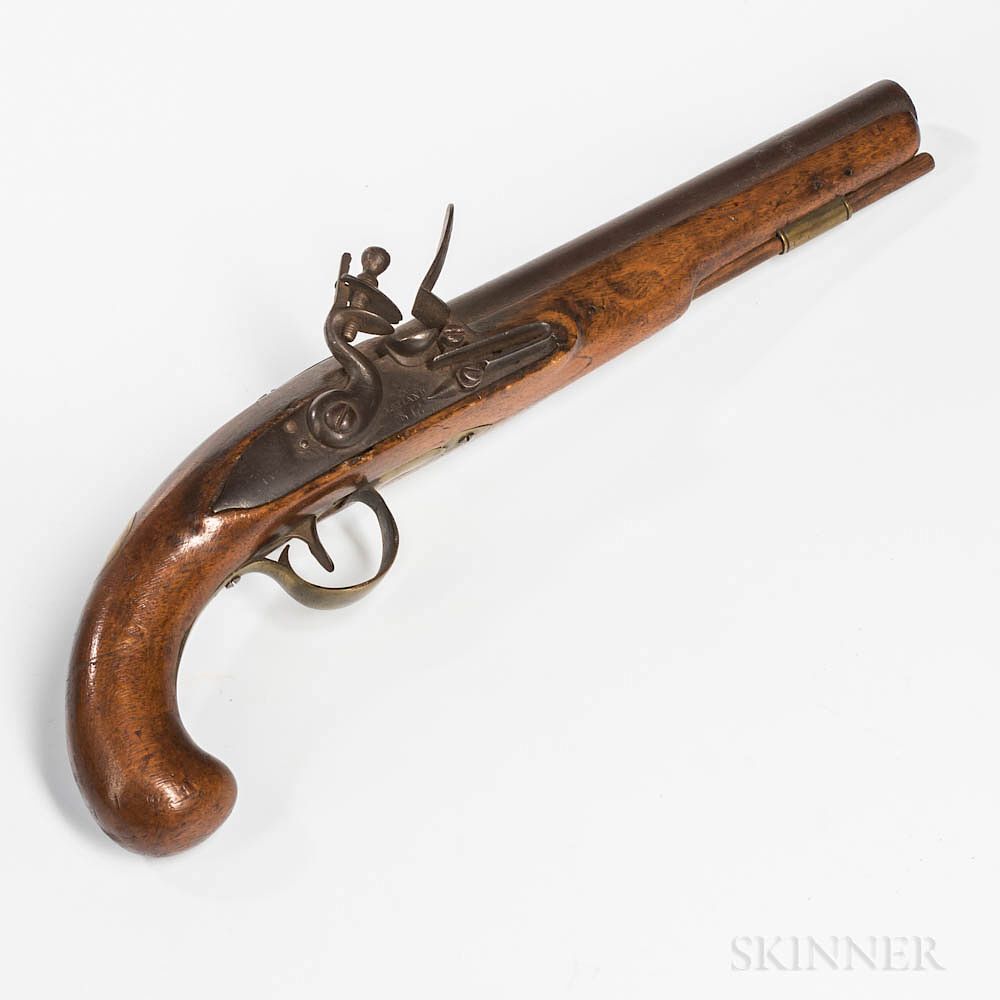 Appraisal: Ketland Flintlock Pistol Ketland Flintlock Pistol c late th early