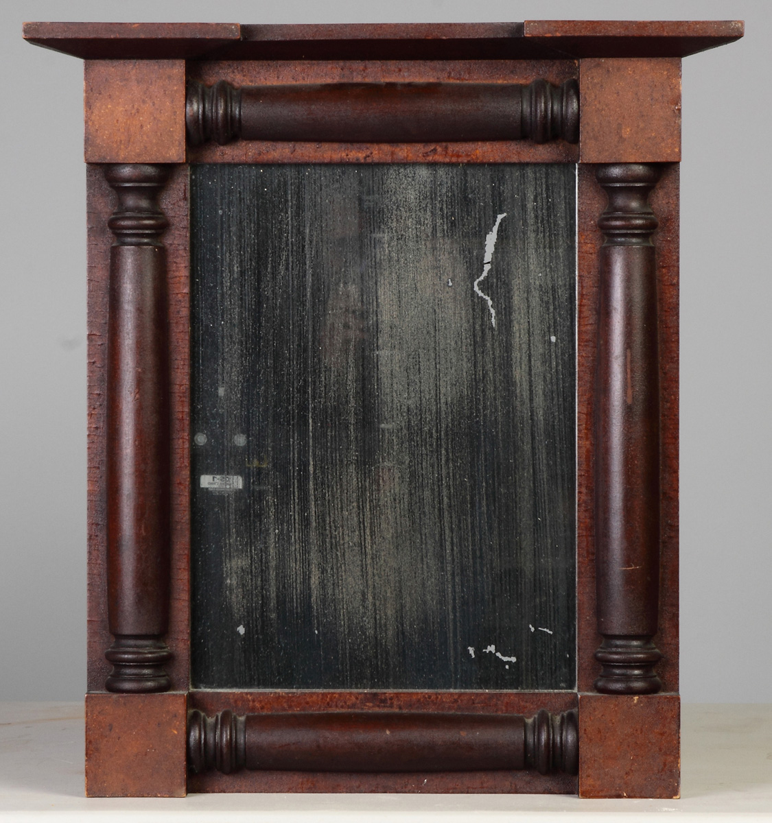 Appraisal: Figured Maple Cherry Mirror th cent