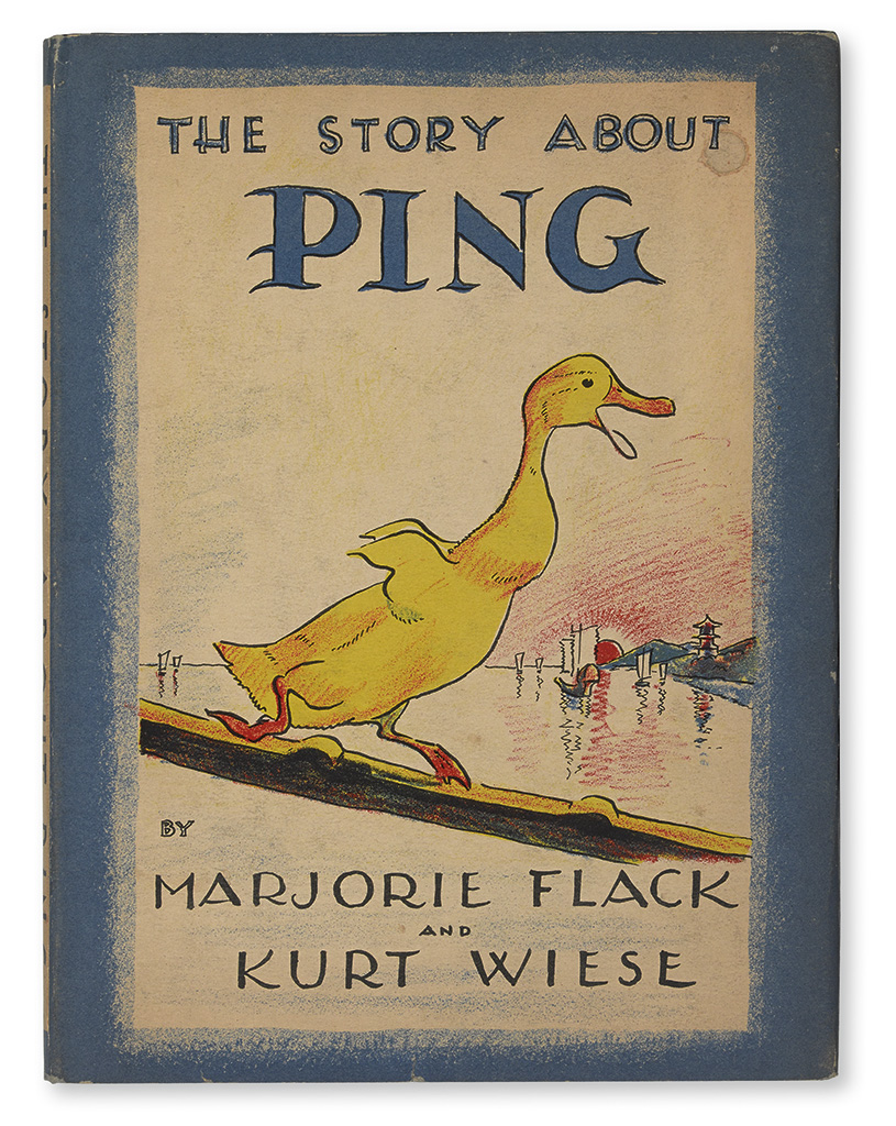 Appraisal: CHILDREN'S LITERATURE FLACK MARJORIE and WIESE KURT The Story About