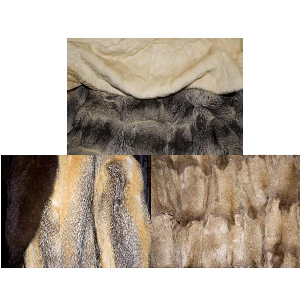 Appraisal: Group of Fur Coats and Stoles