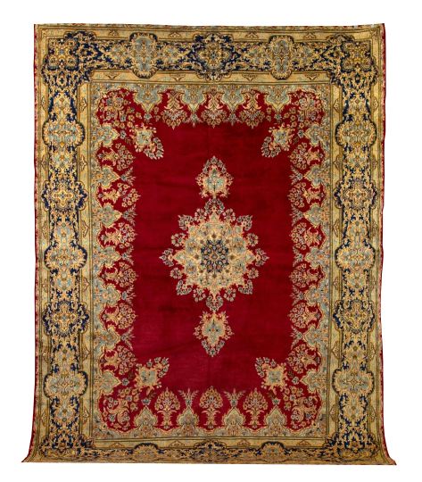 Appraisal: Persian Kerman Carpet ' x '