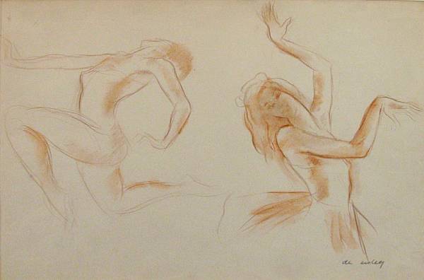 Appraisal: Francis De Erdely Hungarian American - Study of Two Dancers