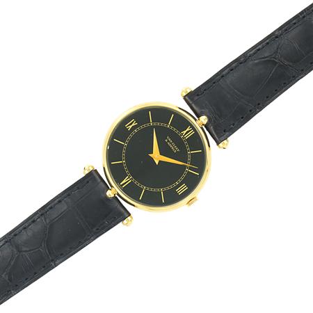 Appraisal: Gold Wristwatch Van Cleef Arpels Estimate -