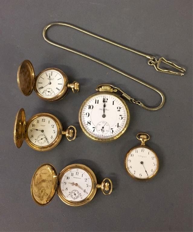 Appraisal: Hamilton Open Face Pocket Watch Hamilton open face pocket watch