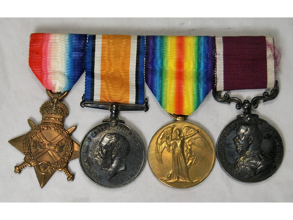 Appraisal: WW group of medals awarded to S Sgt J Gardner