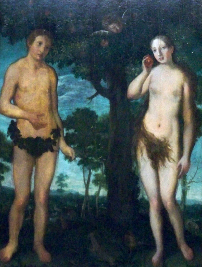 Appraisal: Flemish School th Century Adam and Eve in the Garden