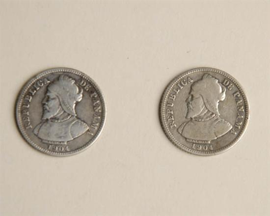 Appraisal: Panama Ten Centimes silver