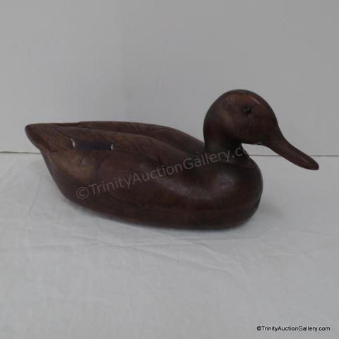 Appraisal: Vintage Herter's Mallard Hen Plastic Duck Decoy Produced in the