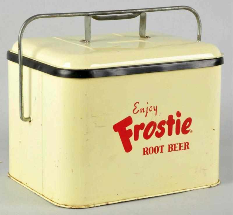 Appraisal: Frostie Root Beer Small Picnic Cooler s A few small