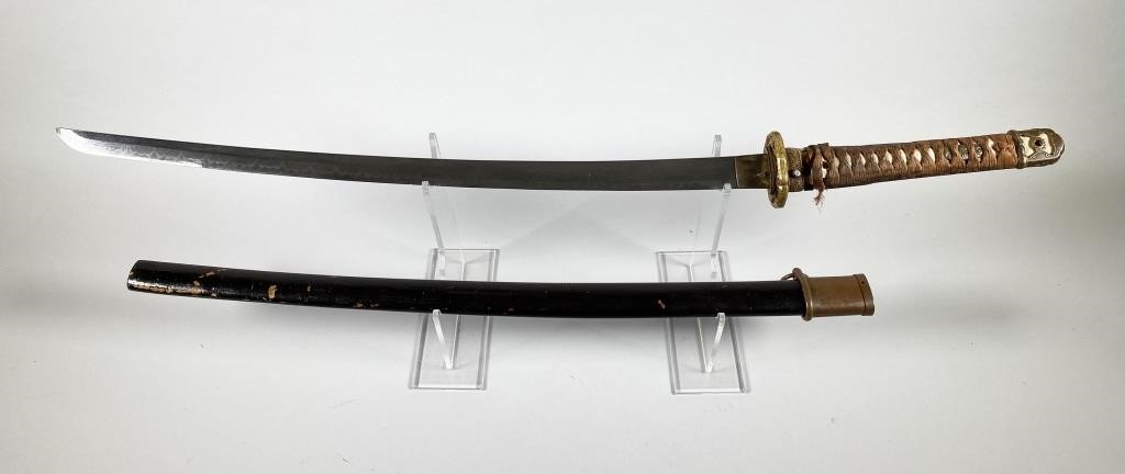 Appraisal: Japanese sword by smith Kane Zane aka Asano Kanesane Identified