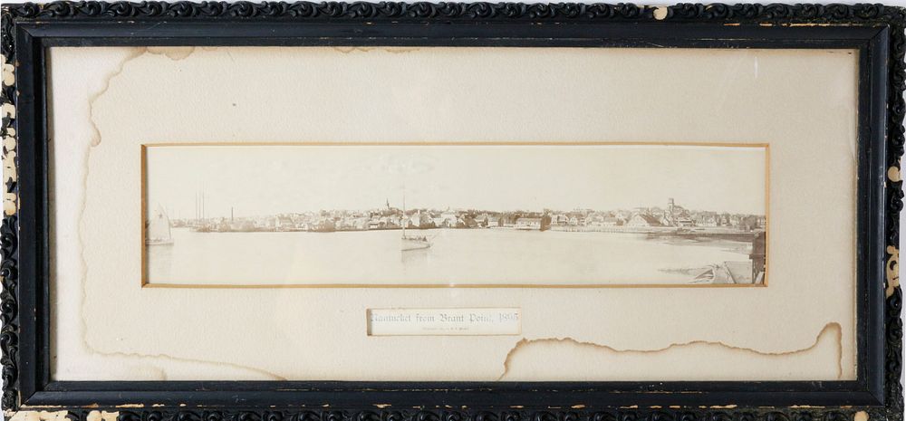 Appraisal: Henry S Wyer Panoramic Photograph of Brant Point Henry S