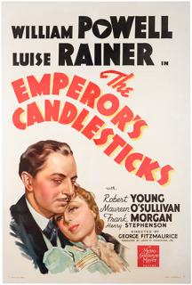 Appraisal: The Emperor's Candlesticks MGM One sheet x For the s