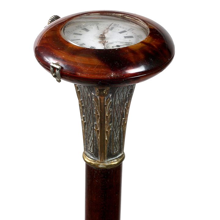 Appraisal: Pocket watch Dress Cane Ca - A possibly tortoise shell