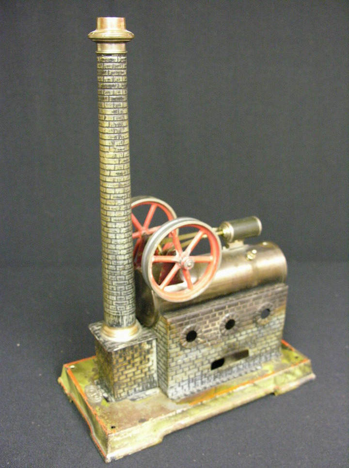 Appraisal: J R GERMANY STEAM TOY POWER PLANT original paint pressed