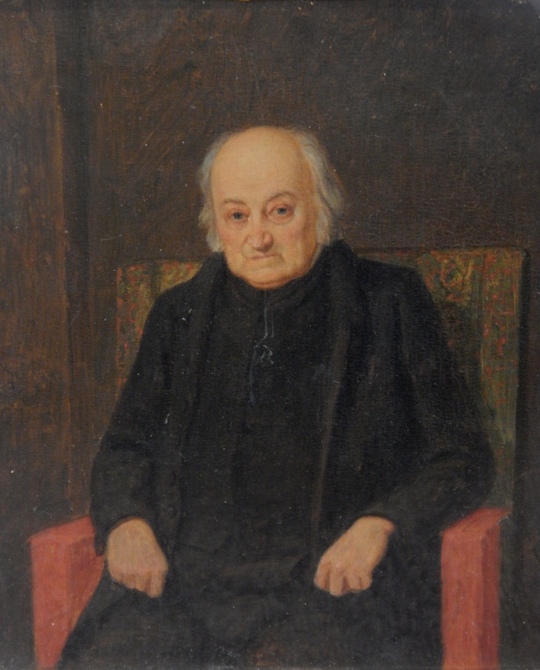 Appraisal: thC British School Portrait of a seated gentleman Benjamin Gibbons