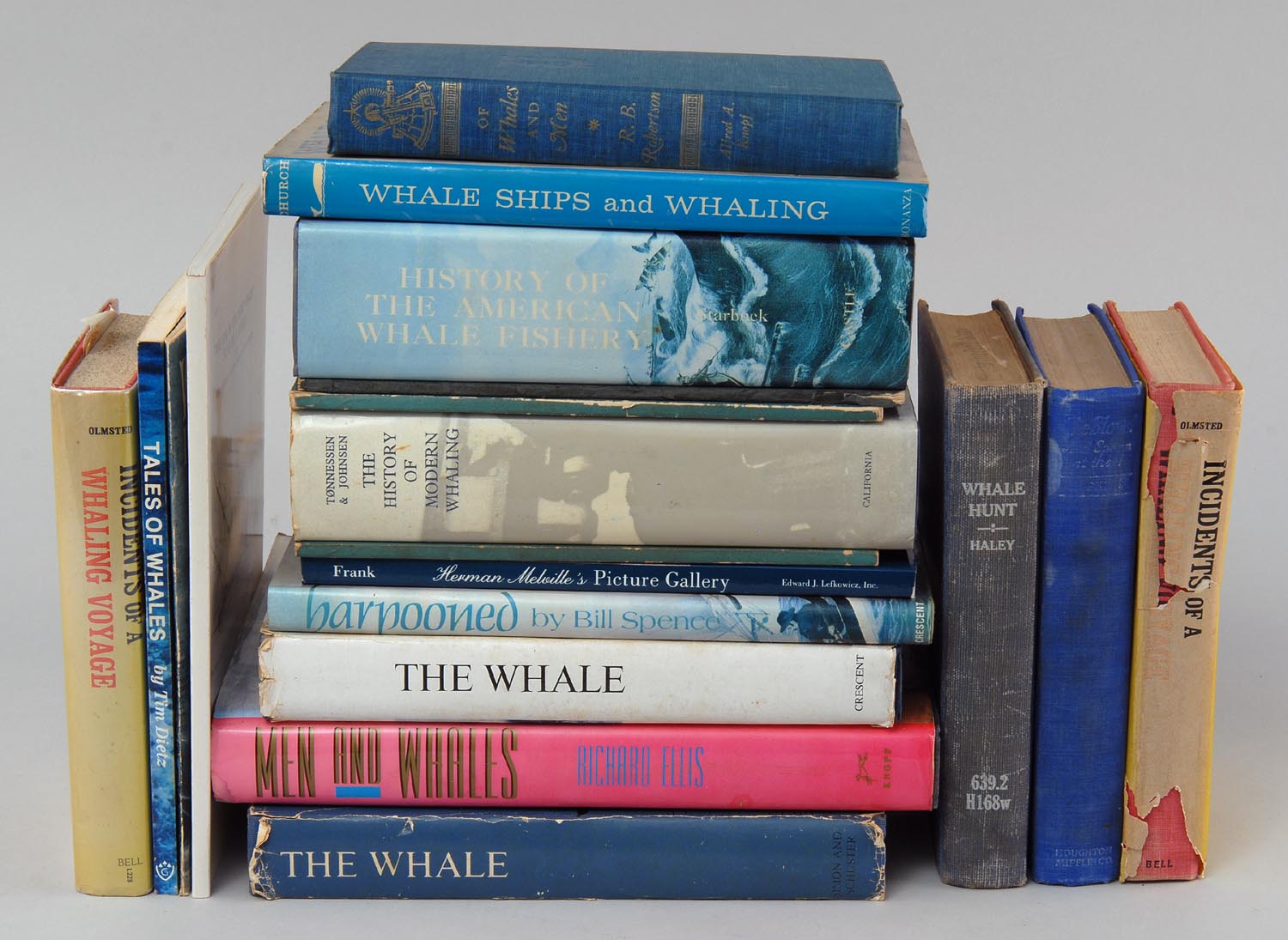 Appraisal: WHALING Approx nineteen assorted books and pamphlets on whaling Provenance