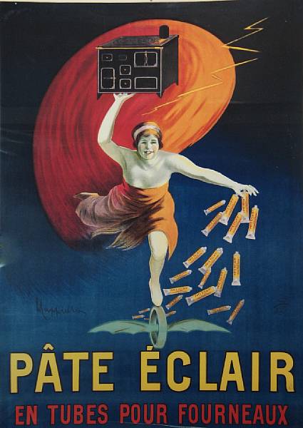 Appraisal: Leonetto Cappiello Italian - P te Eclair Color reproductive poster