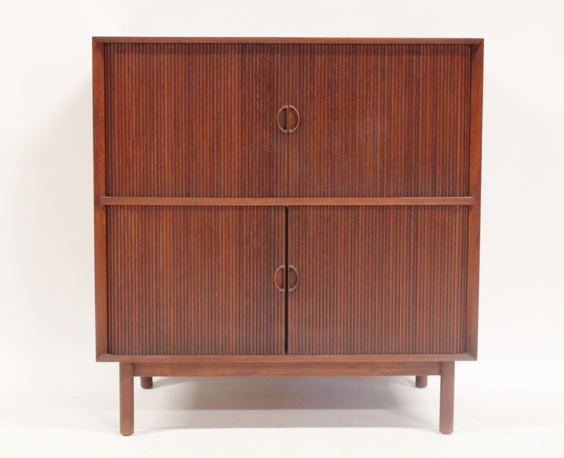 Appraisal: PETER HVIDT ORLA MOLGAARD-NIELSEN TEAK CABINET Nice original midcentury modern